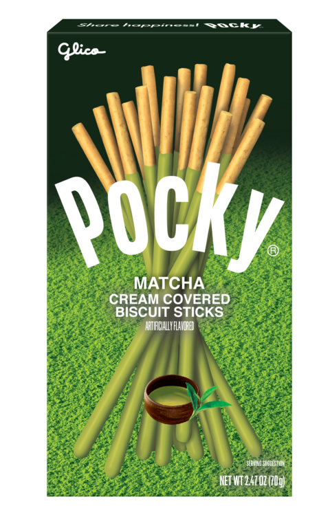 Pocky Matcha 2.47oz (Non-GMO) - Front