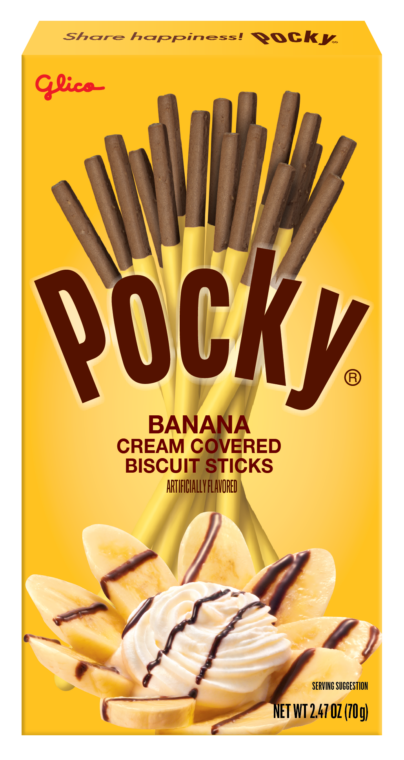 Pocky Banana 2.47oz (Non-GMO) - Front