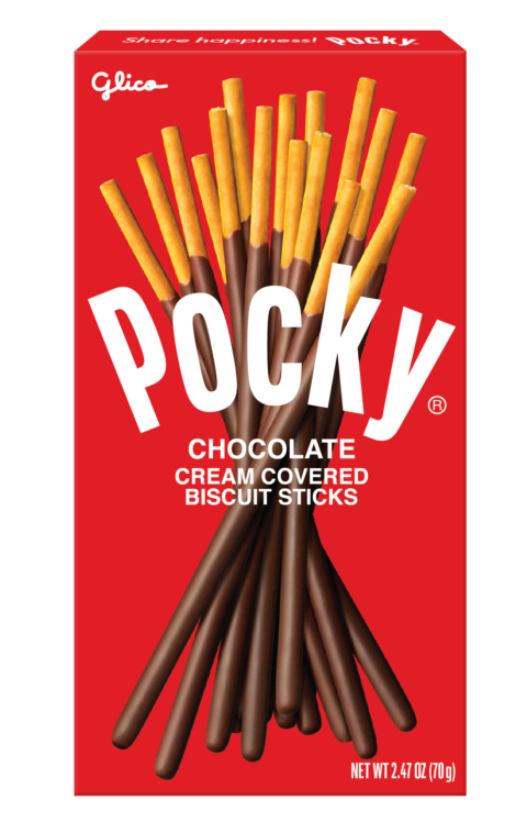 Pocky Chocolate 2.47 oz (Non-GMO) - Front